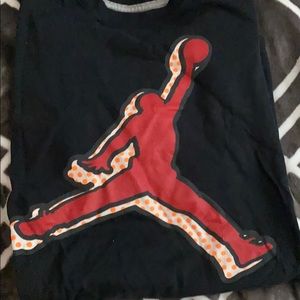Large jordan shirt